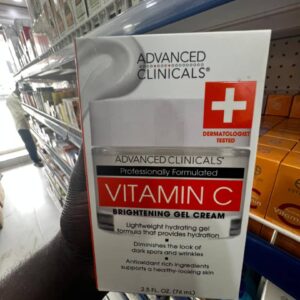 Home advance clinicals vitamin c brightening gel cream